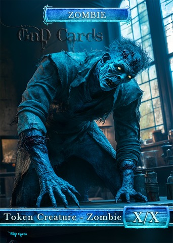Zombie #23 Blue